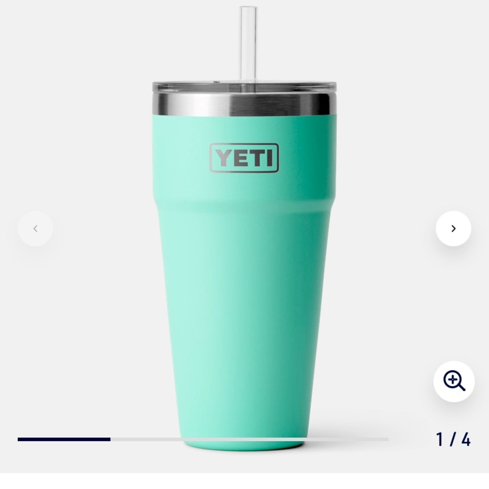Yeti 26 ounce rambler in seafoam